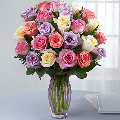 The Mother's Day Mixed Rose Bouquet